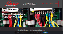 Desktop Screenshot of mercuryelectrical.com