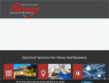Tablet Screenshot of mercuryelectrical.com